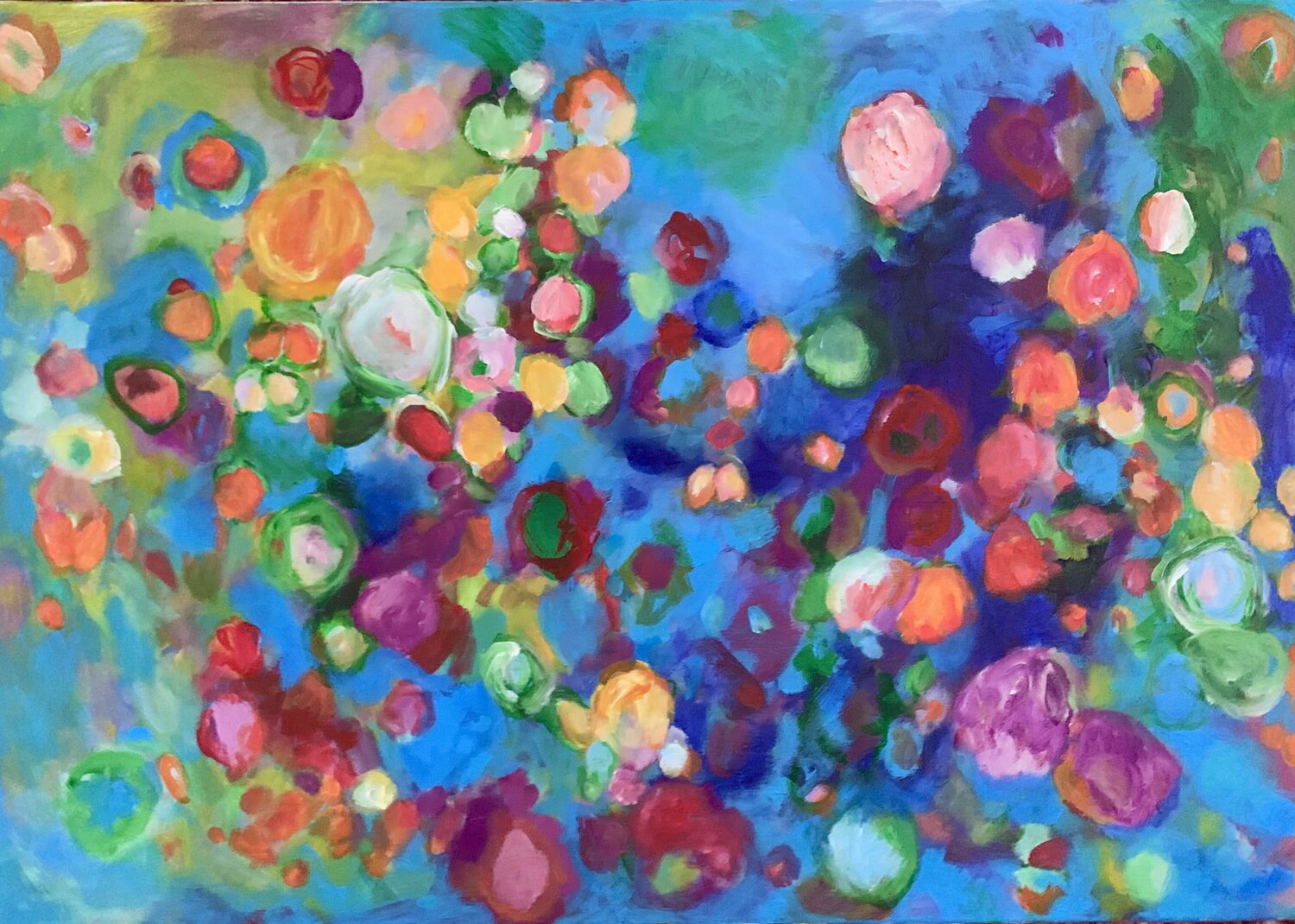 Ästhetische Turbulenzen Anne Samson Original painting for sale