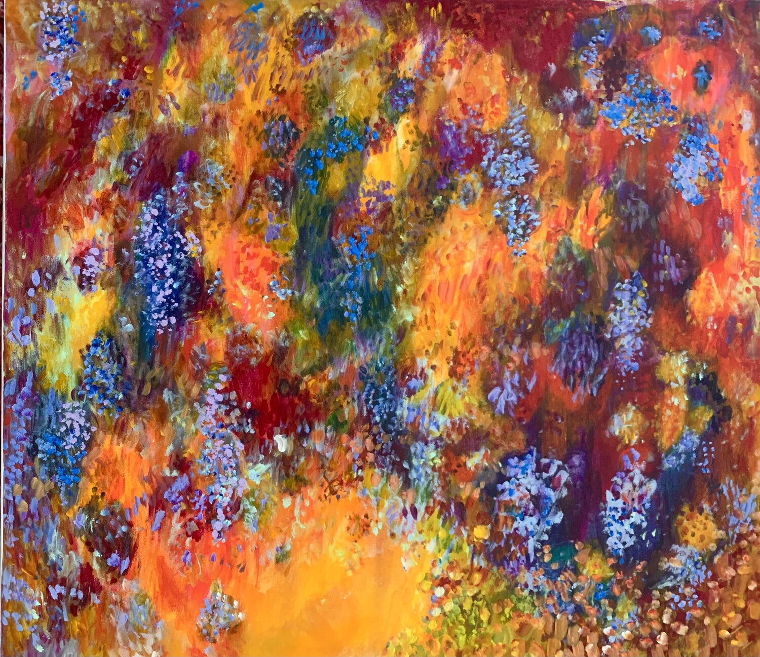 Goldregen Anne Samson Original painting for sale