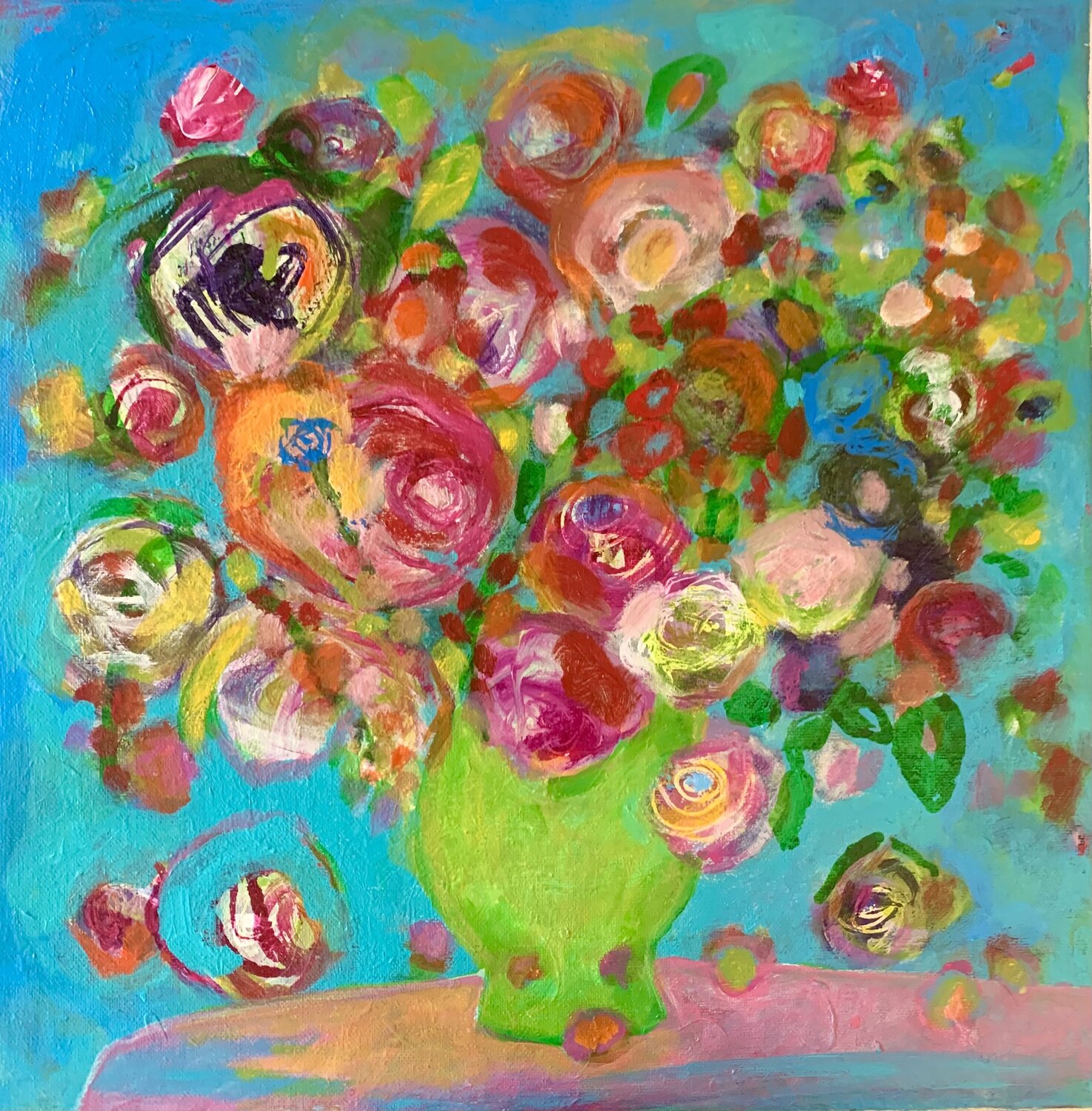 Rosen Anne Samson Original painting for sale