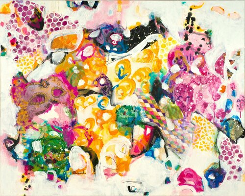 Mardi Gras by Marisol Evora, Painting for Sale on Select