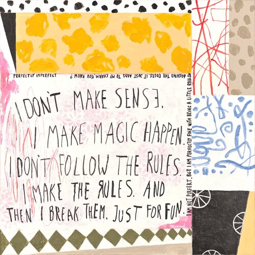 Perfectly Imperfect by Marisol Evora, Painting for Sale on Select