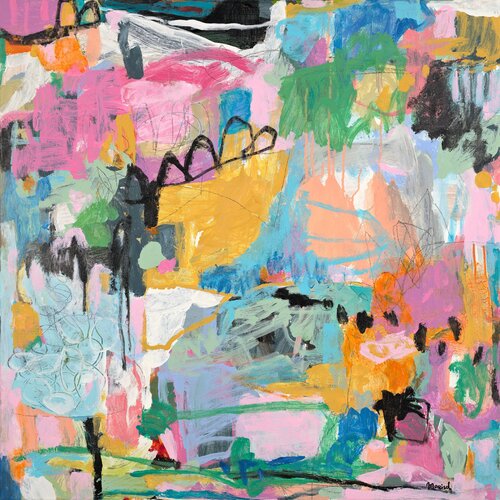 Highway Rock Song by Marisol Evora, Painting for Sale on Select