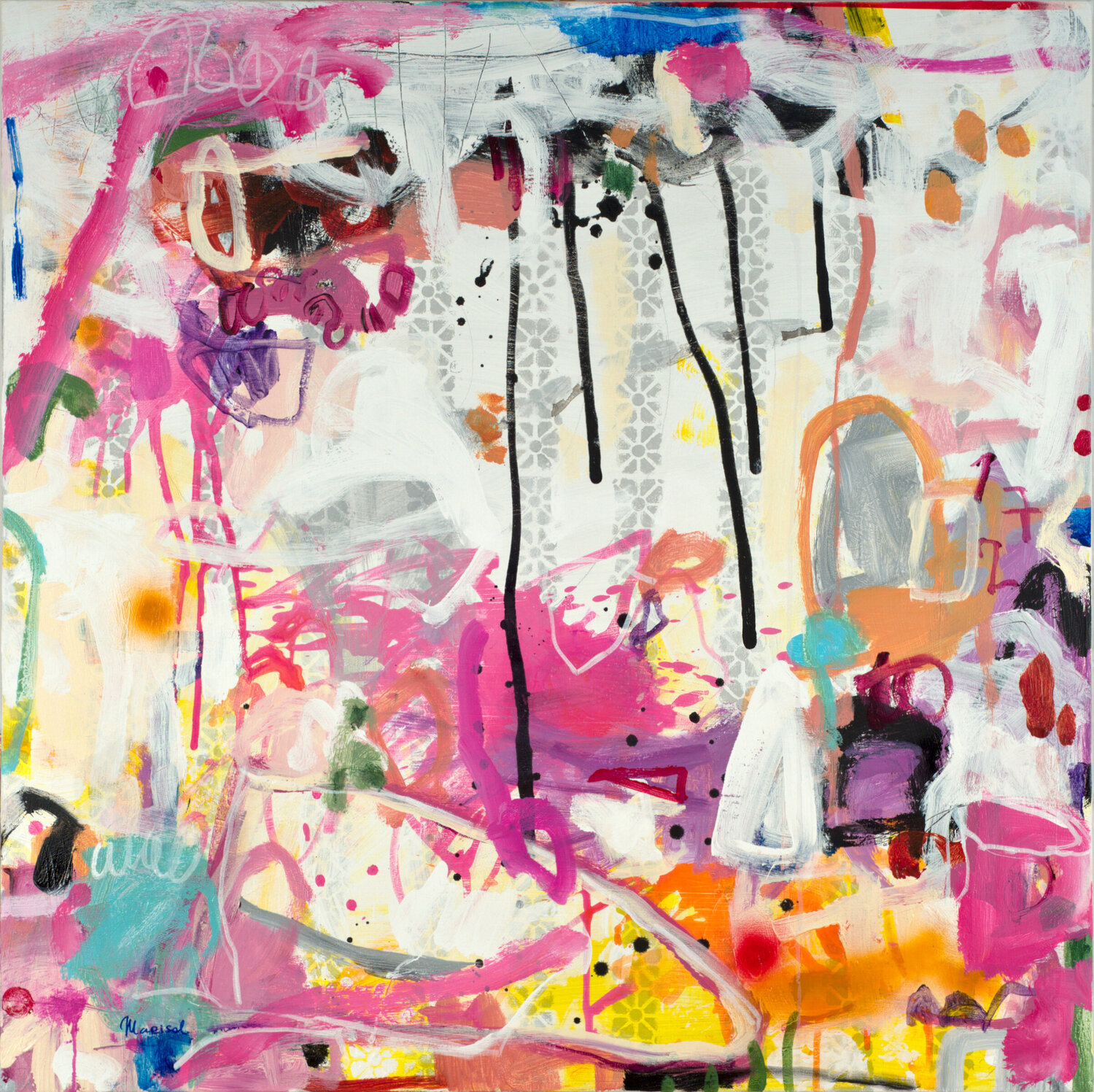 First love Marisol Evora Original painting for sale