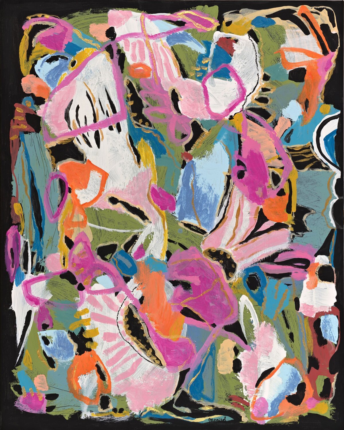 Vibrant Spirit Marisol Evora Original painting for sale