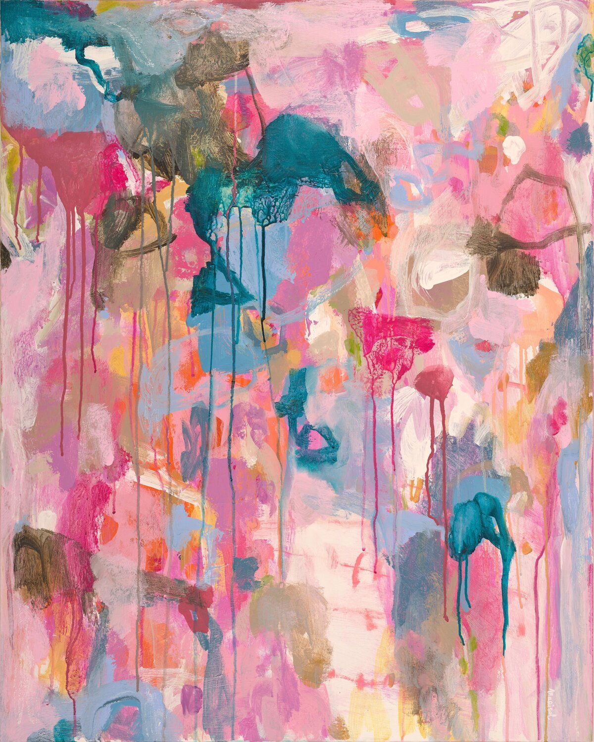 AFTER THE RAIN Marisol Evora Original painting for sale