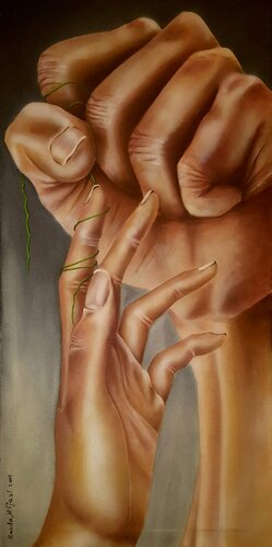 With you by Randa Hijazi, Painting for Sale on Select
