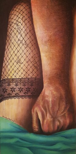 Beginning of life (Birth) by Randa Hijazi, Painting for Sale on Select