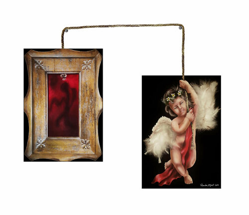 love victory by Randa Hijazi, Painting for Sale on Select