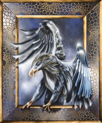 The Frame by Randa Hijazi, Painting for Sale on Select