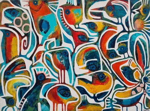 EDA by Gabriele Bruns, Painting for Sale on Select