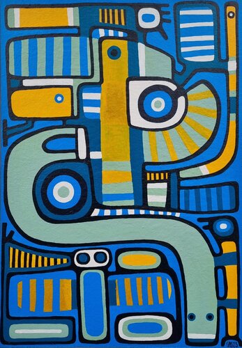 CONSTANT by Gabriele Bruns, Painting for Sale on Select