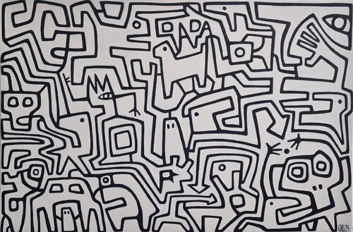 DA by Gabriele Bruns, Painting for Sale on Select