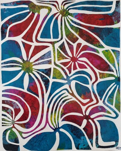 POINTE by Gabriele Bruns, Painting for Sale on Select
