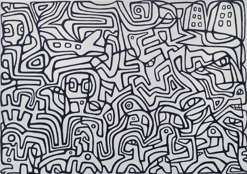 JOURNEY by Gabriele Bruns, Painting for Sale on Select