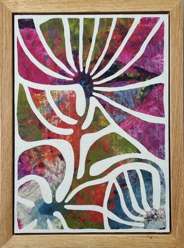 ROSA by Gabriele Bruns, Painting for Sale on Select
