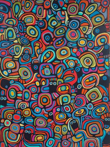 AFTERNOON by Gabriele Bruns, Painting for Sale on Select