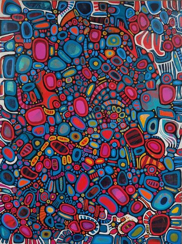 KULPA by Gabriele Bruns, Painting for Sale on Select