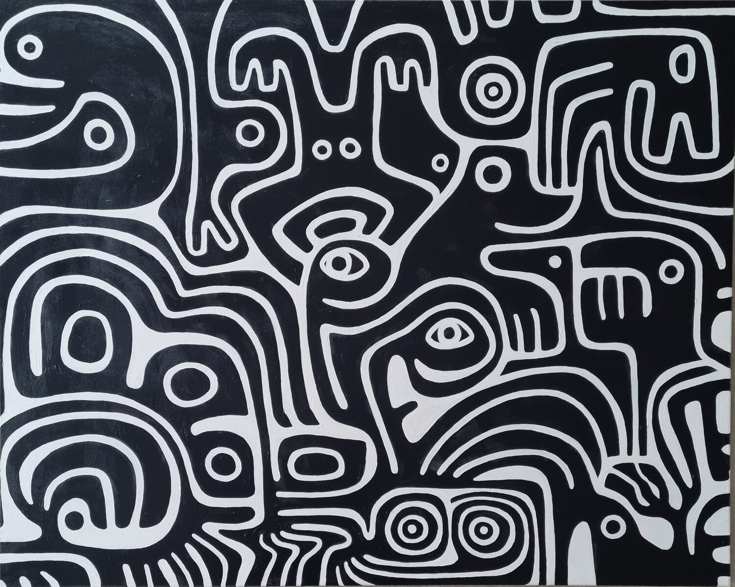 DEEP Gabriele Bruns Original painting for sale