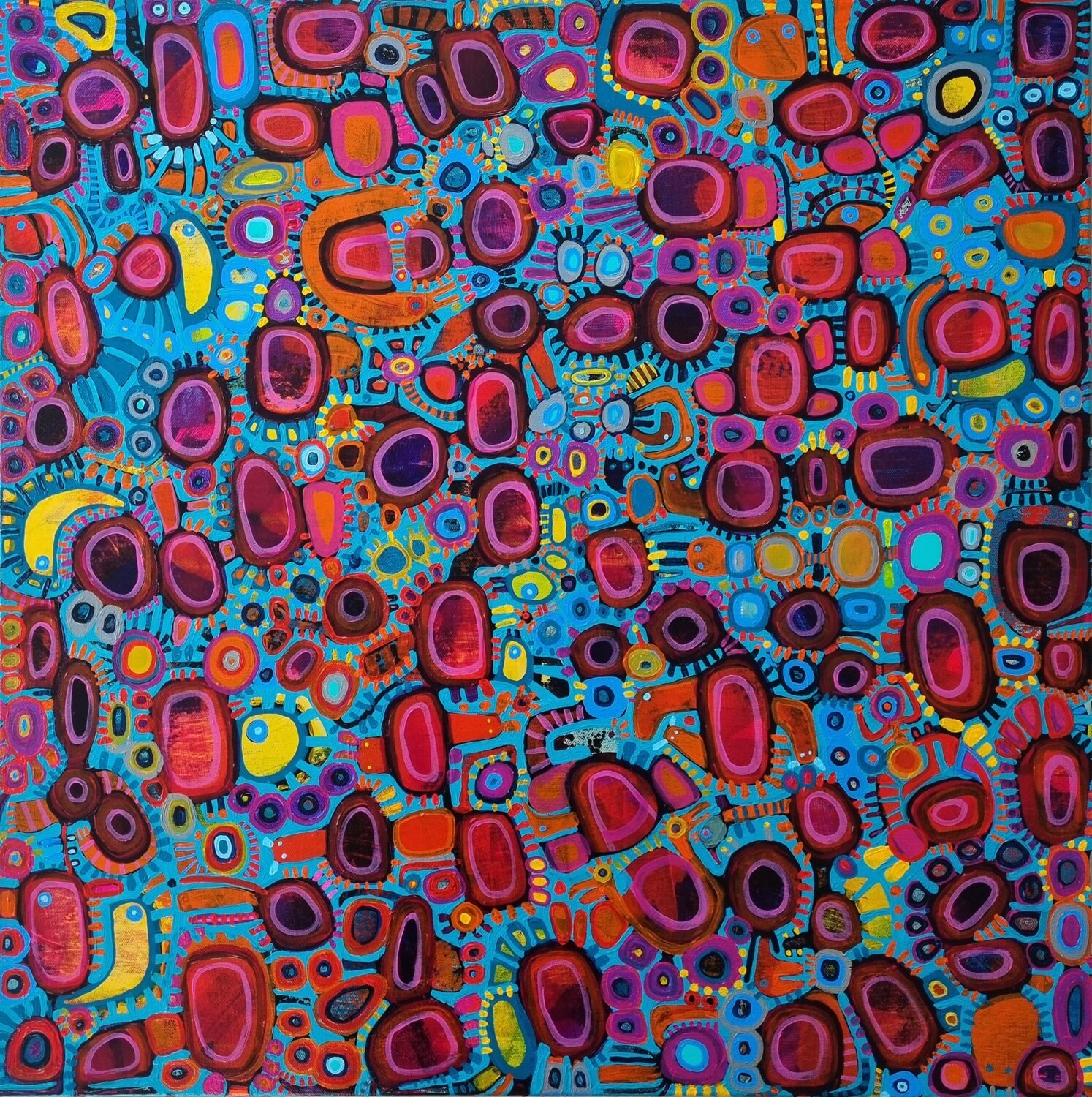 LAVI Gabriele Bruns Original painting for sale