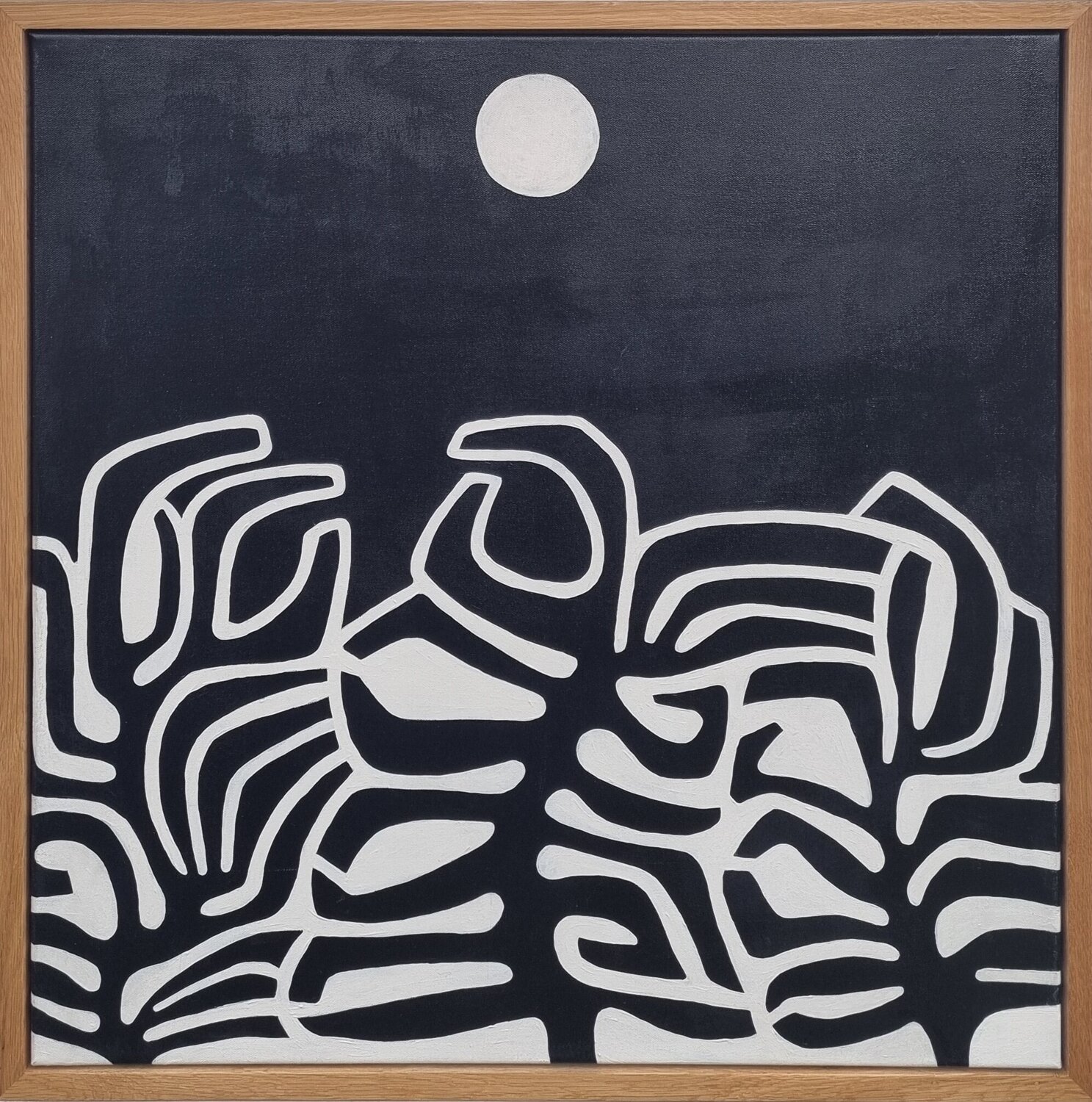 NIGHT FEVER Gabriele Bruns Original painting for sale