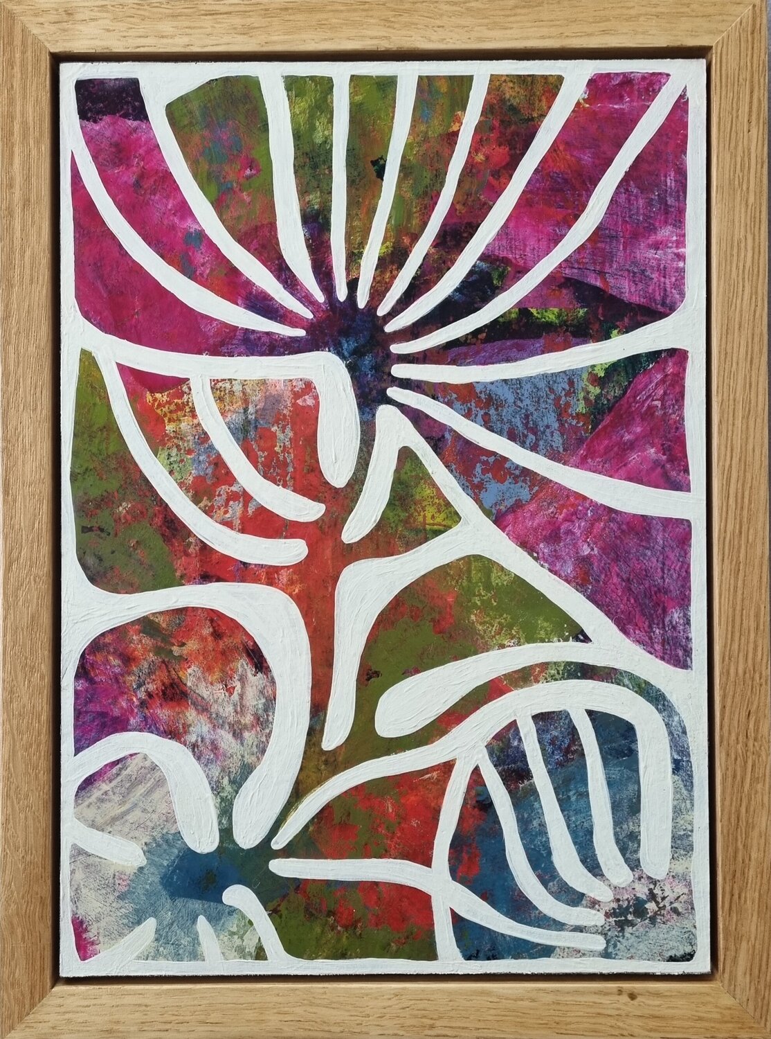 ROSA Gabriele Bruns Original painting for sale