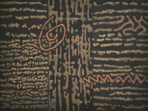 Silence -primary signs by Nikolay Todorov, Painting for Sale on Select