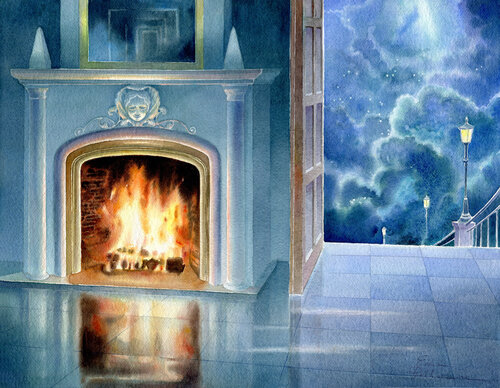 Una Favola by Elena Prokhorova, Painting for Sale on Select