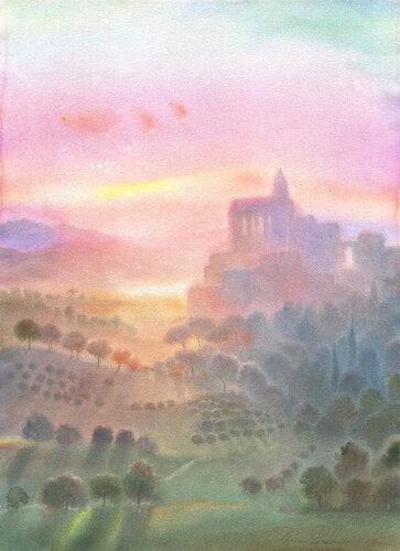 Castello by Elena Prokhorova, Painting for Sale on Select