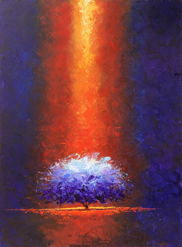 WHITE CROWN by Alessandro Piras, Painting for Sale on Select