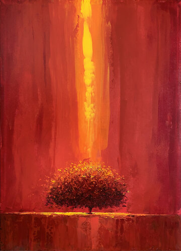 RAGGIO DI LUCE by Alessandro Piras, Painting for Sale on Select