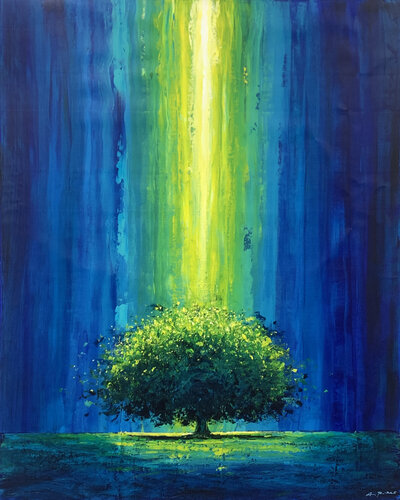 SILENT REVELATION by Alessandro Piras, Painting for Sale on Select