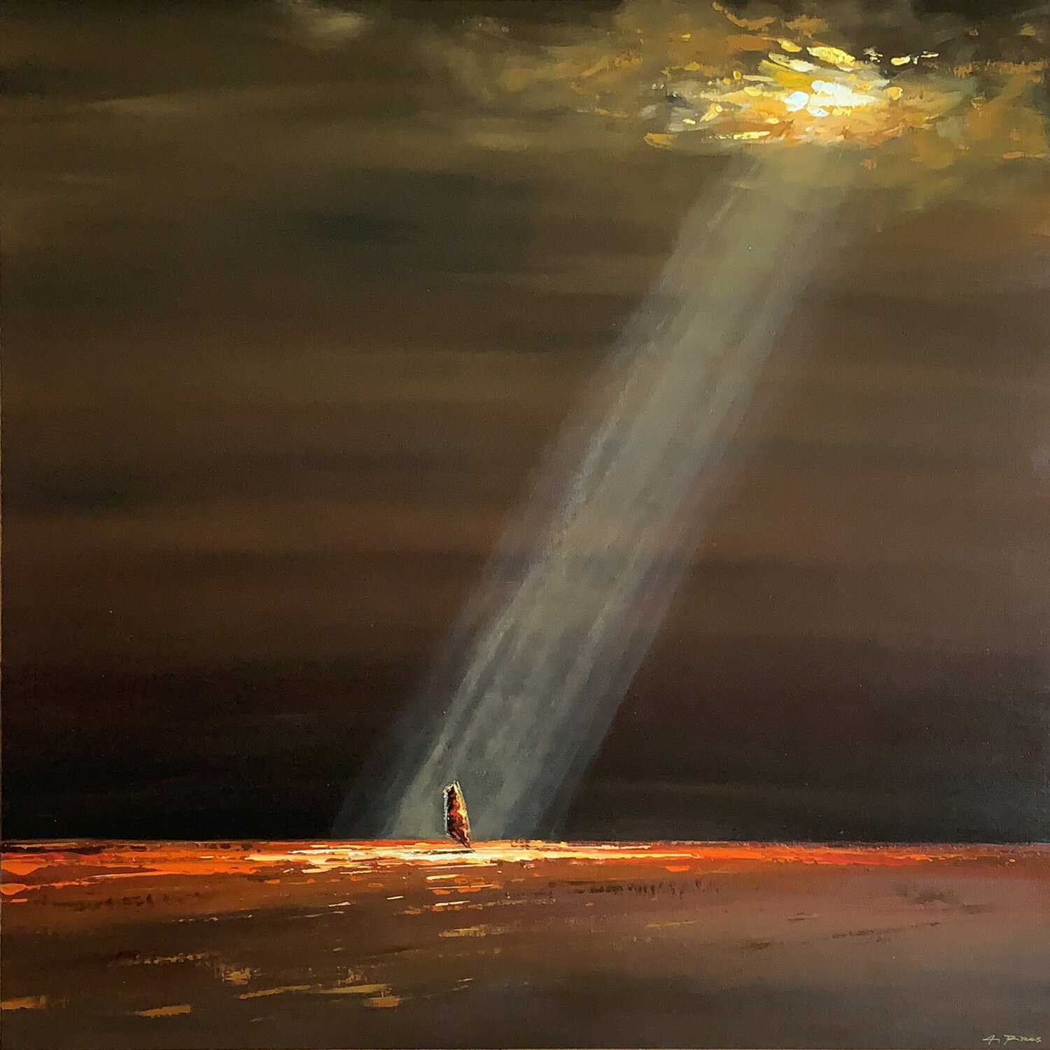 WINDSURF DREAM Alessandro Piras Original painting for sale