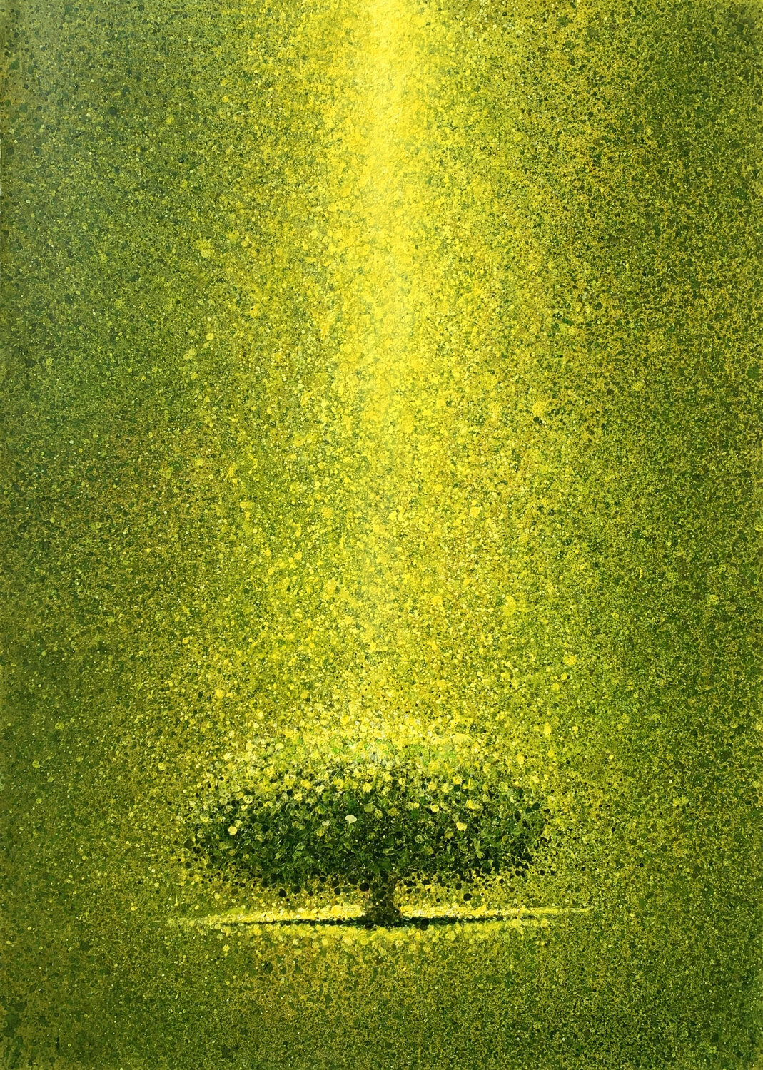 GREEN ENERGY Alessandro Piras Original painting for sale