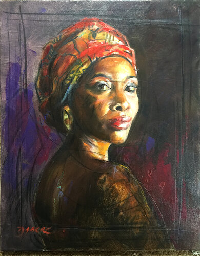 Maryse by PASCAL DABERE, Painting for Sale on Select