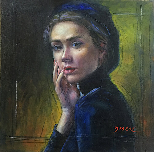 Laure by PASCAL DABERE, Painting for Sale on Select