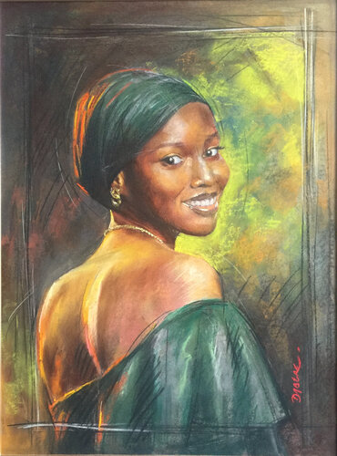 Mélissa by PASCAL DABERE, Painting for Sale on Select