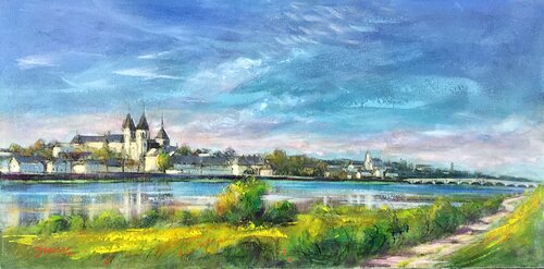 BLOIS VILLE ROYALE EN VAL DE LOIRE by PASCAL DABERE, Painting for Sale on Select