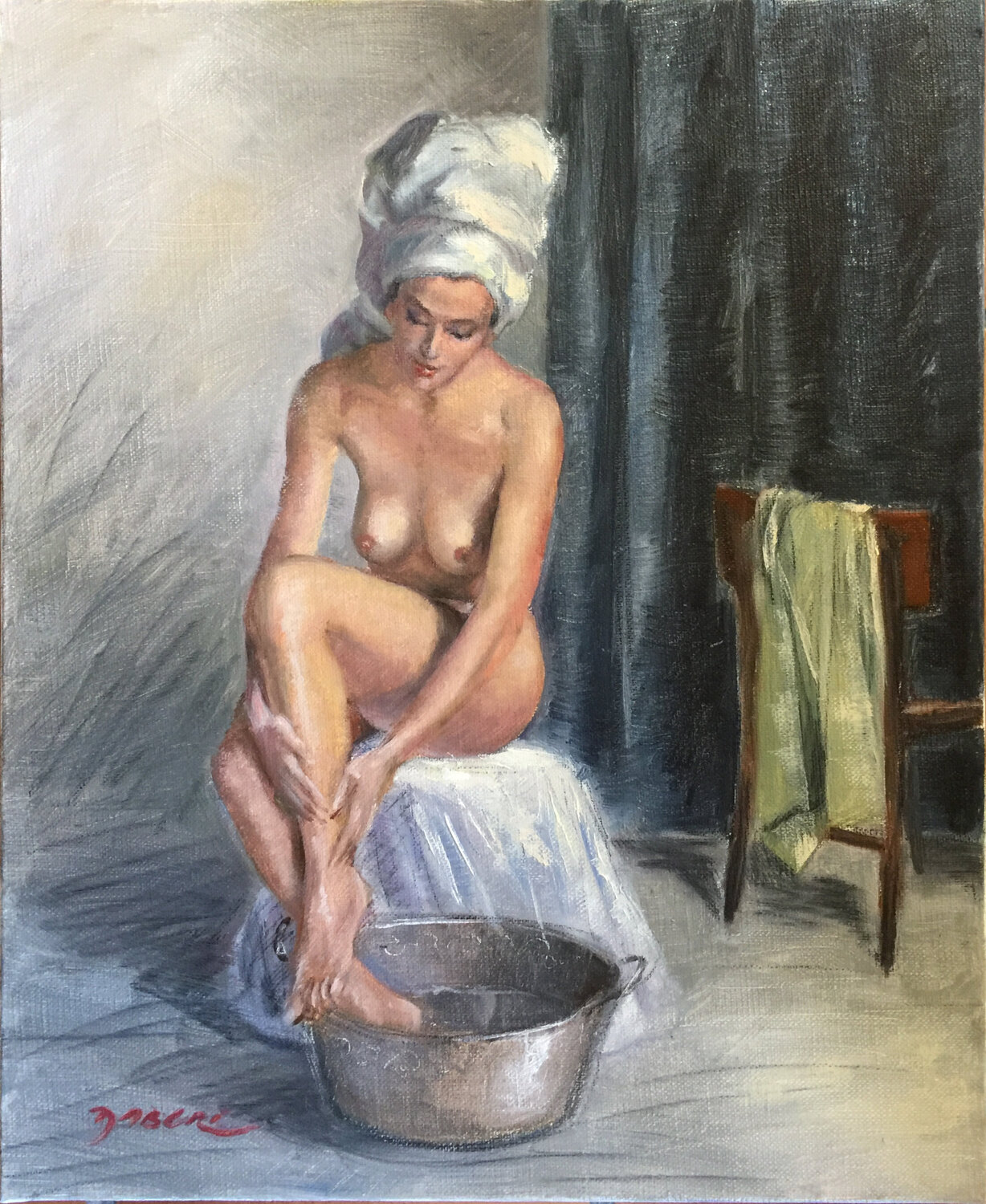 Julia PASCAL DABERE Original painting for sale