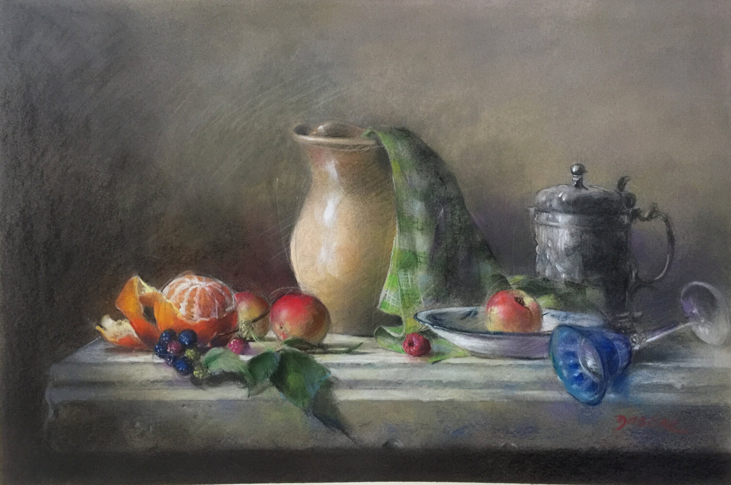 Le Saint Louis PASCAL DABERE Original painting for sale