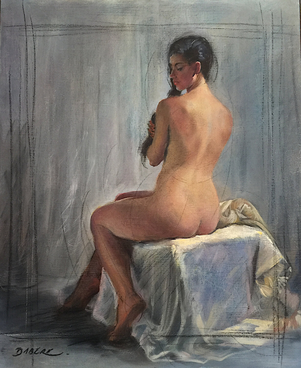 NATACHA PASCAL DABERE Original painting for sale