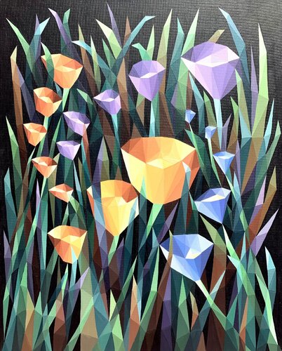 WALTZ OF THE FLOWERS by Tuzhilkina Maria, Painting for Sale on Select