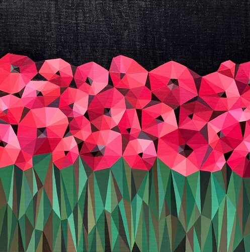 DANCE OF POPPIES von Tuzhilkina Maria, Malerei kaufen auf Select