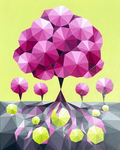 FAMILY TREE OF POWER by Tuzhilkina Maria, Painting for Sale on Select