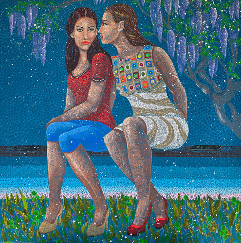 Best friends for ever by Tove Storm, Painting for Sale on Select