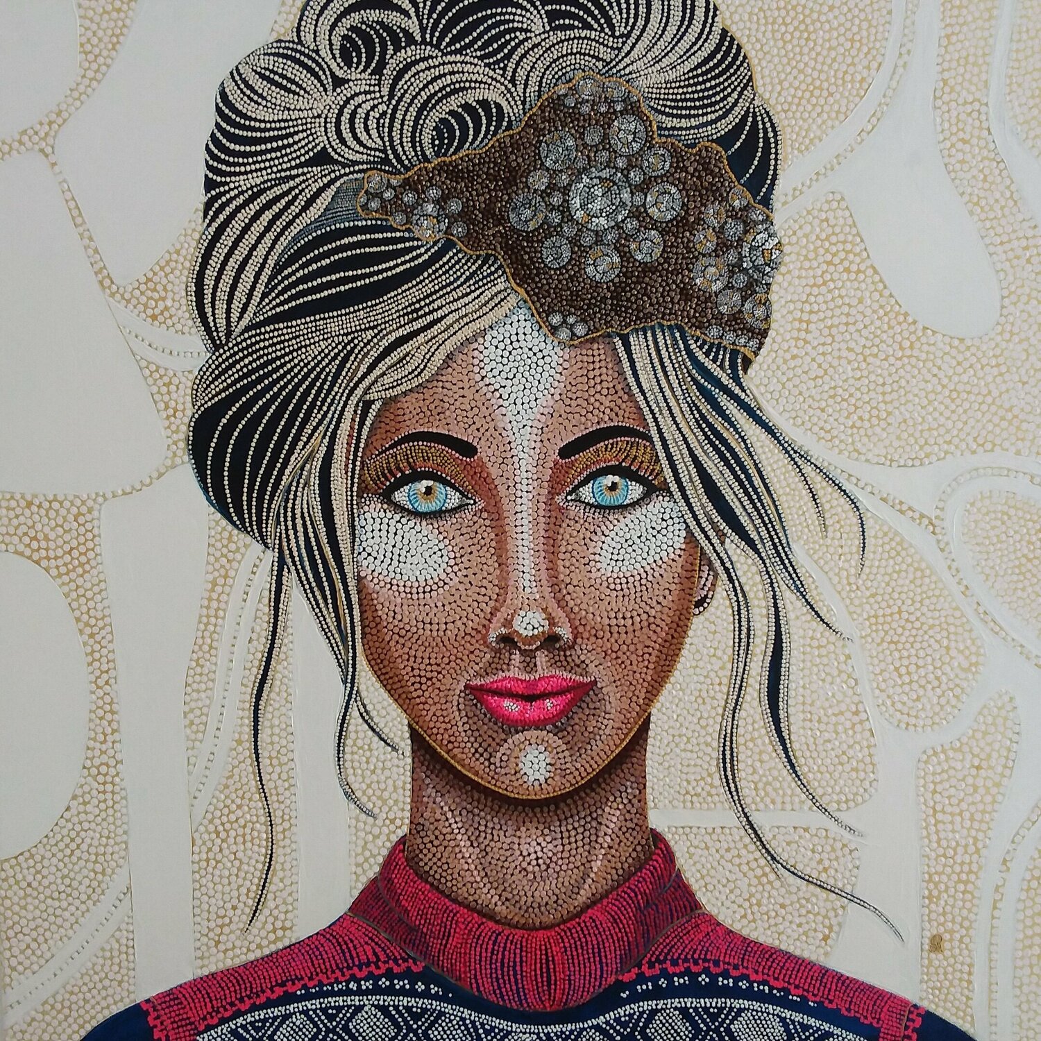 I caught myself longing for winterlight Tove Storm Original painting for sale