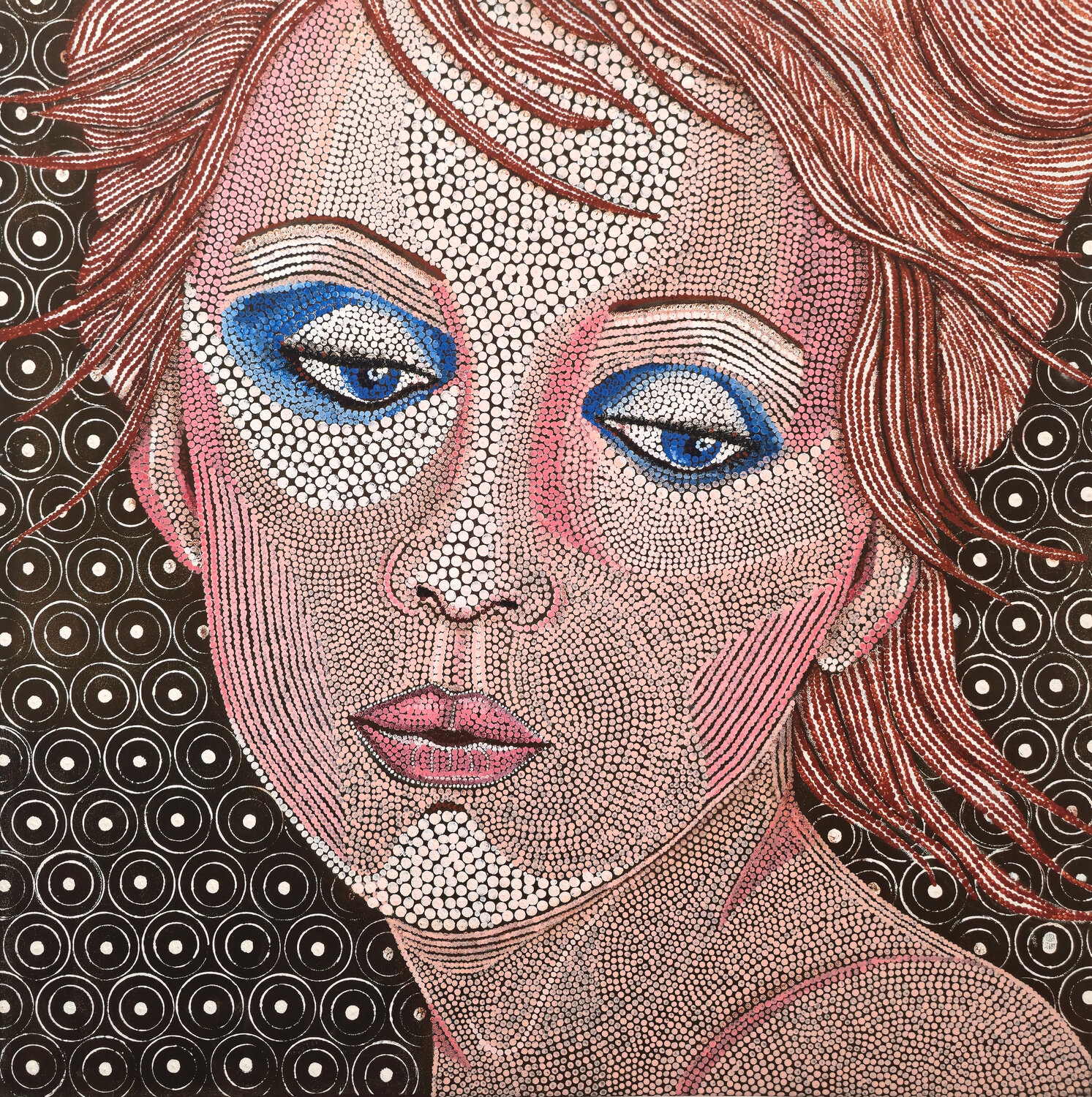 Forget me not Tove Storm Original painting for sale