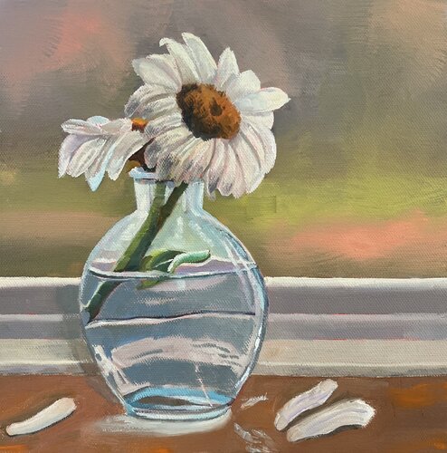 Daisies by Michael Maron, Painting for Sale on Select