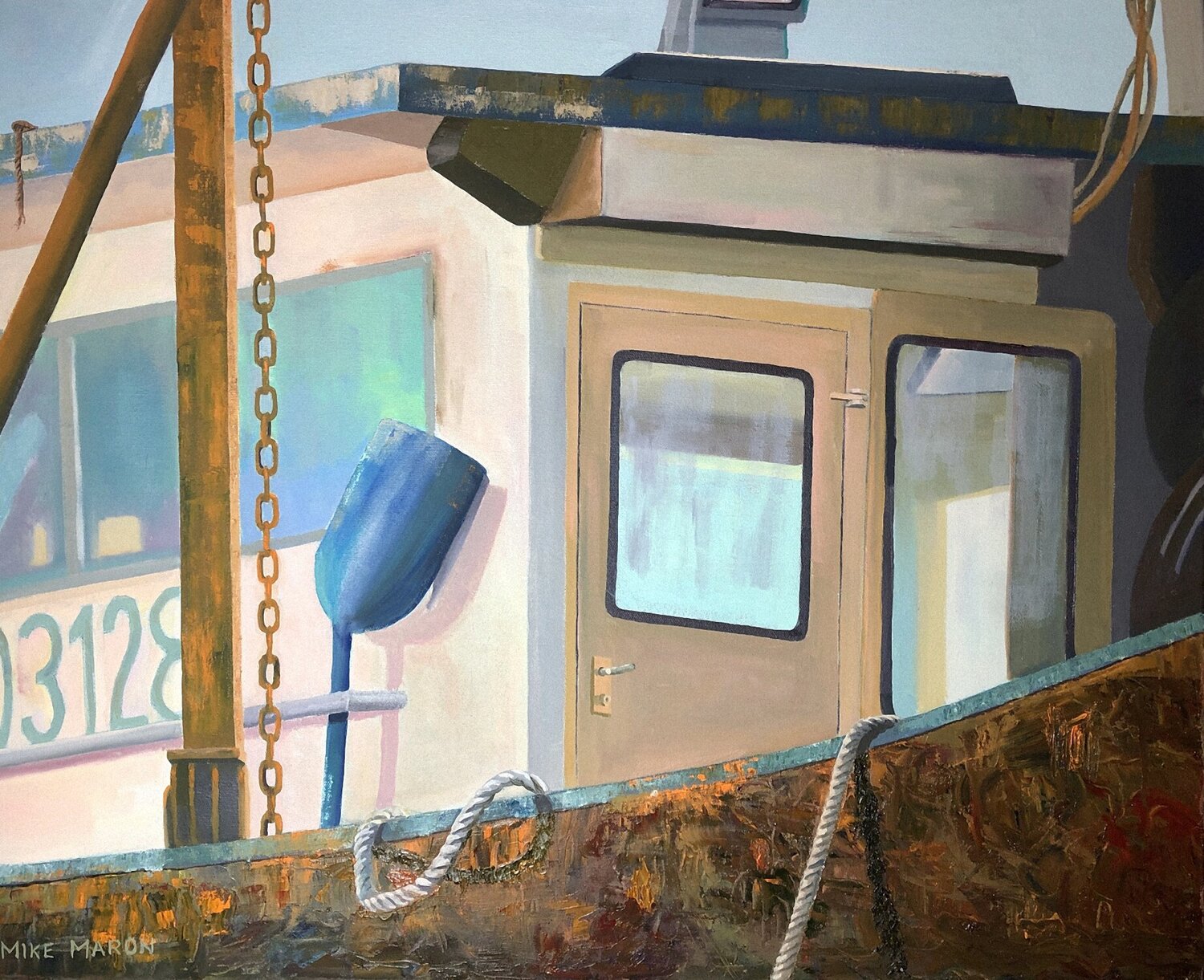 Rustbucket Michael Maron Original painting for sale
