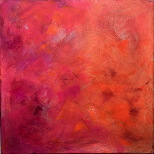 POP - Serie „next-to-red“ three by Isabel Kleinert, Painting for Sale on Select