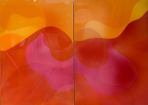 Sunrise I and II by Isabel Kleinert, Painting for Sale on Select